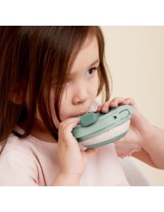 Dispensador para purés reutilizable Fill + Feed B.Box - Sage 2