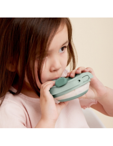 Dispensador para purés reutilizable Fill + Feed B.Box - Sage