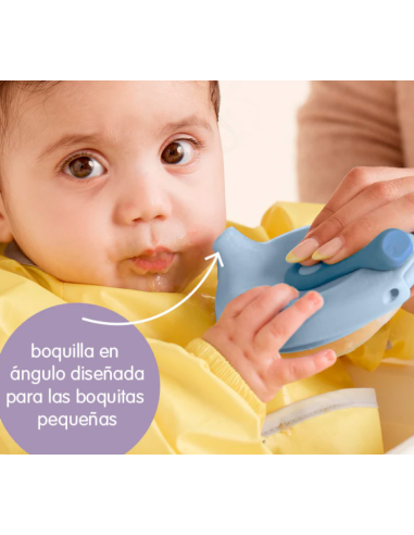 Dispensador para purés reutilizable Fill + Feed B.Box - Sage
