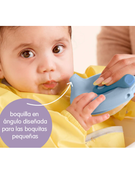 Dispensador para purés reutilizable Fill + Feed B.Box - Sage