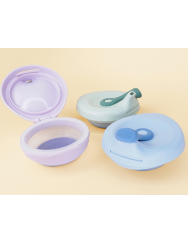 Dispensador para purés reutilizable Fill + Feed B.Box - Peony