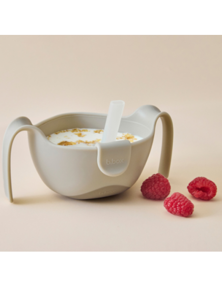 Dispensador merienda 3 en 1 Sip + Snack - Latte