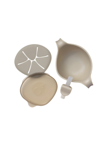 Dispensador merienda 3 en 1 Sip + Snack - Latte