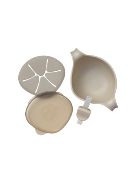 Dispensador merienda 3 en 1 Sip + Snack - Latte