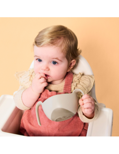 Dispensador merienda 3 en 1 Sip + Snack - Blush