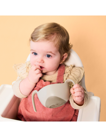 Dispensador merienda 3 en 1 Sip + Snack - Blush