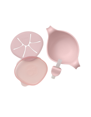 Dispensador merienda 3 en 1 Sip + Snack - Blush