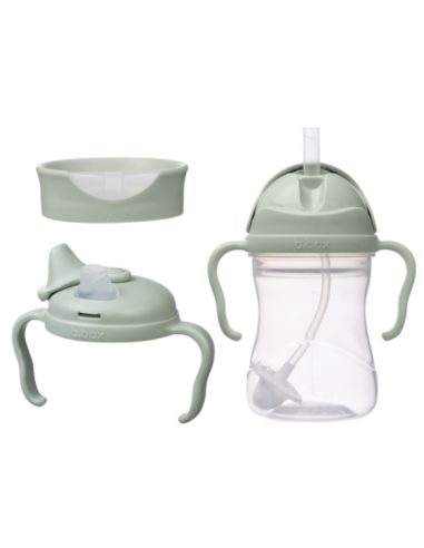 Pack ahorro tazas y vasos bebé 3 en 1 - Sage