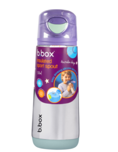 Botella térmica con boquilla y asa 500ml B.Box - Lilac Pop 2