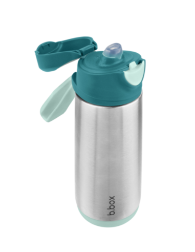 Botella térmica con boquilla y asa 500ml B.Box - Emerald Forest