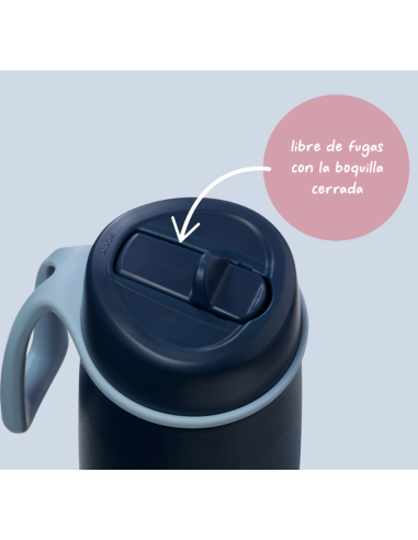 Botella térmica con boquilla plegable y asa 690ml B.Box - Spearmint
