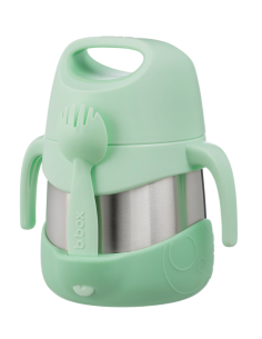 Termo con cuchara/tenedor 335ml B.Box - Spearmint