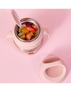 Termo con cuchara/tenedor 335ml B.Box - Blush Crush 2