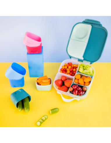 Vasitos snack de silicona B.Box - Forest