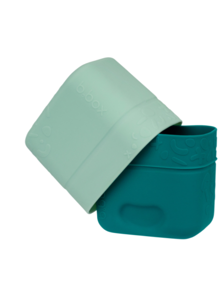 Vasitos snack de silicona B.Box - Forest