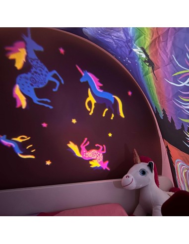 Luz linterna / proyector Unicornio