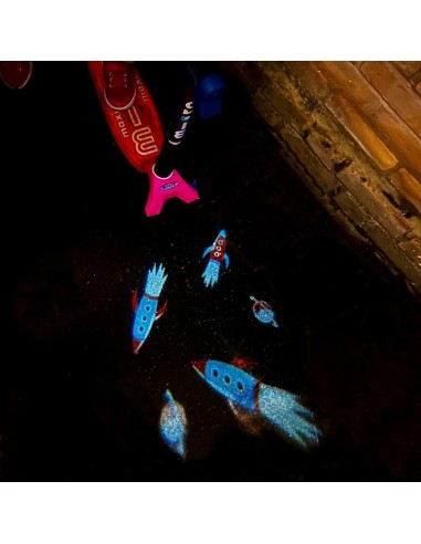 Luz linterna / proyector Cohete