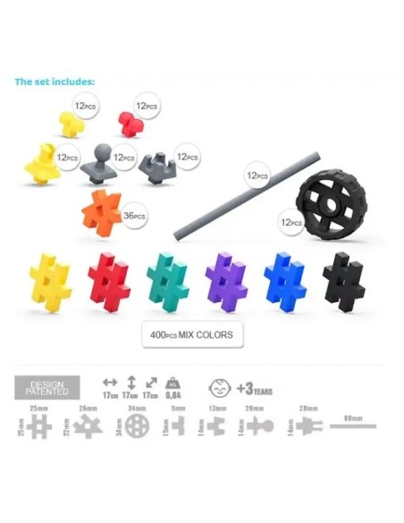 MELI Basic Tech+ 520 pcs