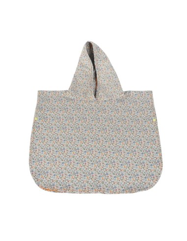 Poncho toalla summer Flowers t/u