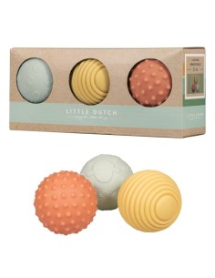 Set de 3 Pelotas sensoriales Gran Little Dutch