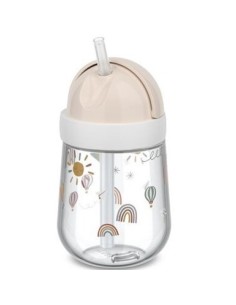 Vaso con Pajita 300ml Arcoiris Mepal Little Ducth