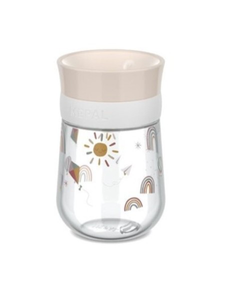 Vaso 360º antiderrame Arcoiris Little Dutch Mepal