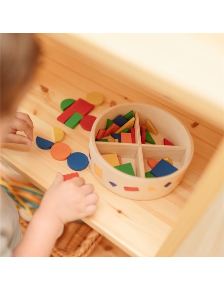 Caja Mosaico Tangram Montessori