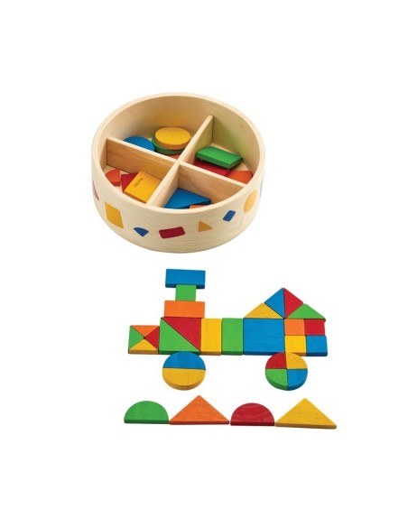 Caja Mosaico Tangram Montessori