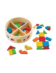 Caja Mosaico Tangram Montessori