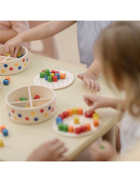 Caja Fichas con patrones Montessori