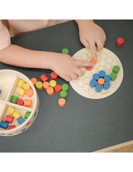 Caja Fichas con patrones Montessori