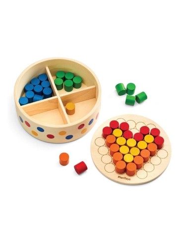 Caja Fichas con patrones Montessori