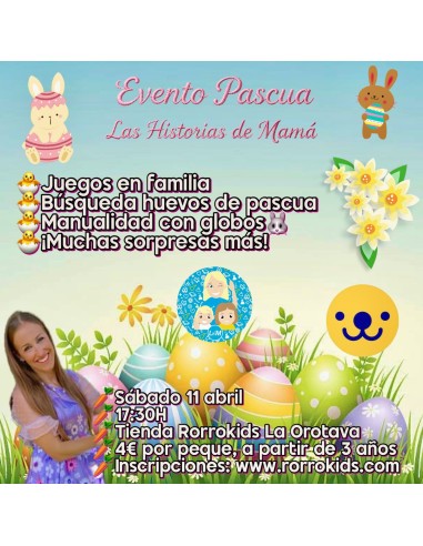 Taller Con Las Historias de Mamá 11 Abril 17:30h