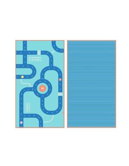 Toalla/ Juego M Carreteras 140 x 70cm Quut