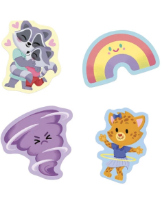 Pegatinas de emociones x100 Janod 2