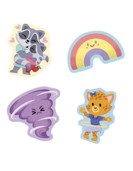 Pegatinas de emociones x100 Janod