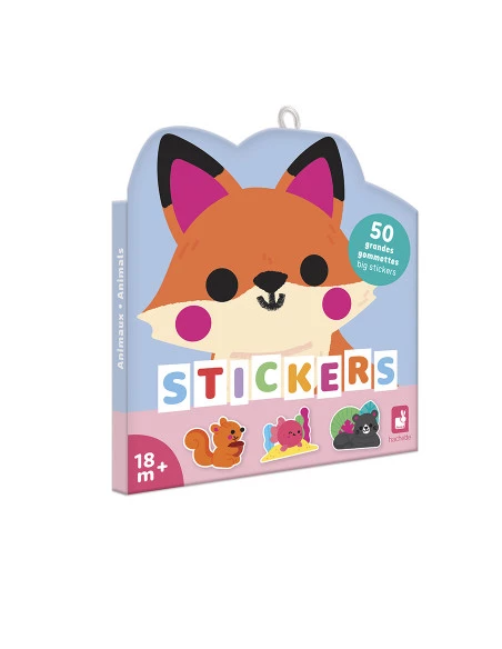 Pegatinas de animales x50 Janod