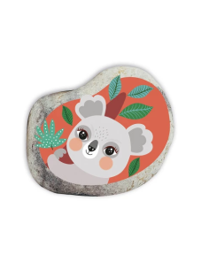 Kit Creativo - 4 Piedras con Forma de Animales para Decorar 2