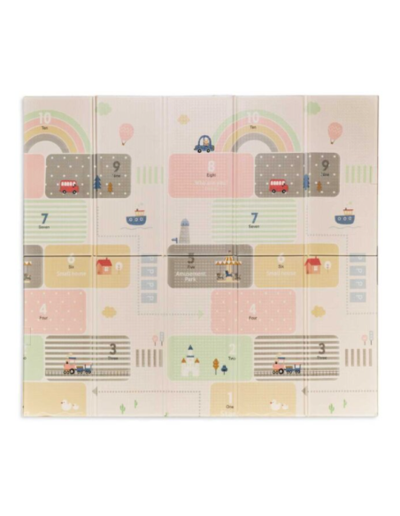 Alfombra de juegos bebé Trendy 200x180 Reversible