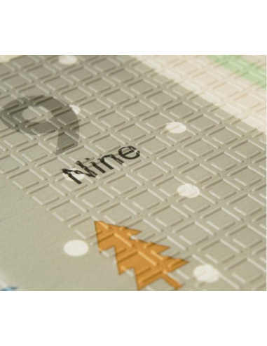 Alfombra de juegos bebé Trendy 200x180 Reversible