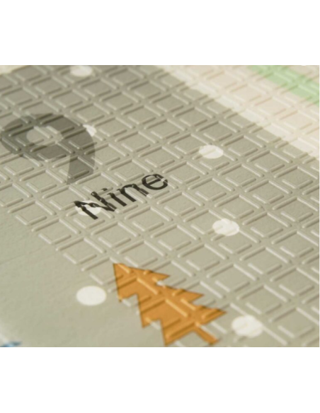 Alfombra de juegos bebé Trendy 180x120 Reversible