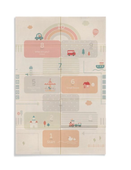 Alfombra de juegos bebé Trendy 180x120 Reversible