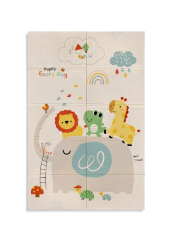 Alfombra de juegos bebé Trendy 180x120 Reversible