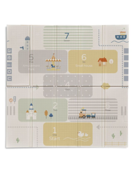 Alfombra de juegos bebé Trendy 120x120 Reversible
