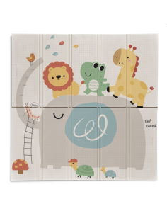 Alfombra de juegos bebé Trendy 120x120 Reversible