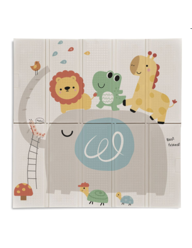 Alfombra de juegos bebé Trendy 120x120 Reversible
