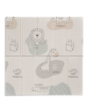 Alfombra de juegos bebé Trendy 120x120 Reversible Animal Grises