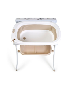 Cambiador con bañera plegable Zoe Beige 2