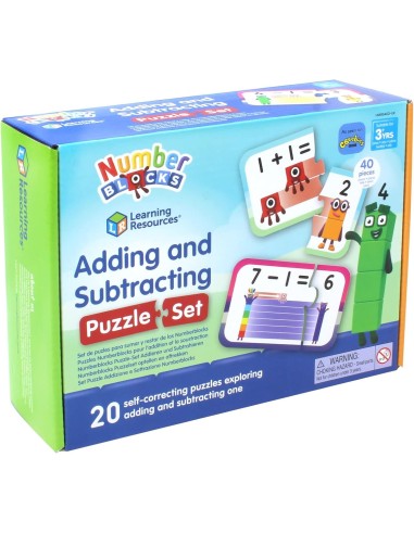 Numberblocks® Adding and Subtracting Puzzle Set