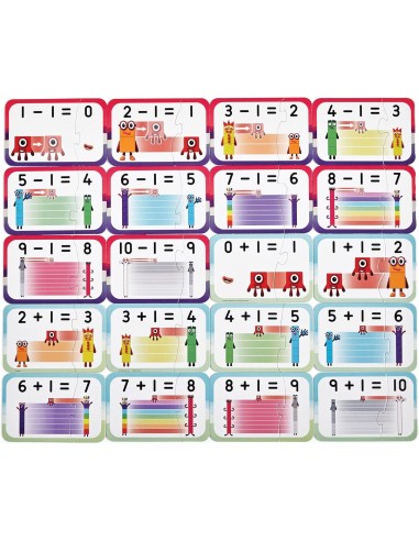 Numberblocks® Adding and Subtracting Puzzle Set